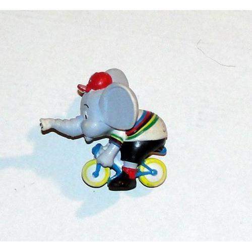 elephant sur velo petitcollin figurine rare ancien porte cles courr... on Productcaster.