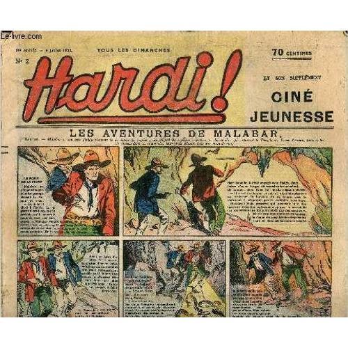 Hardi ! - N° 2 - 4 Juillet 1937 - Les Aventures De Malabar Par Jean... on Productcaster.