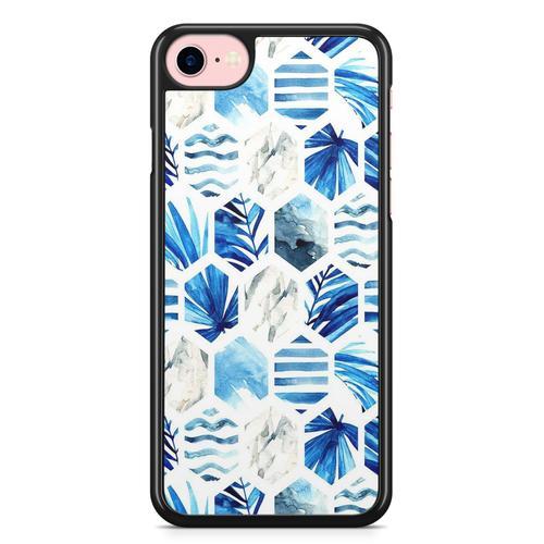 Coque Pour Iphone 6 Et Iphone 6s Palmiers Palms Bleu Ocean Summer on Productcaster.