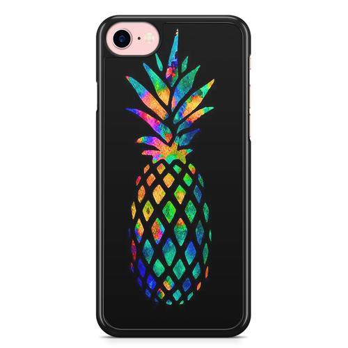 Coque Pour Iphone 7 Et Iphone 8 Bright Ananas Pineapple Rainbow on Productcaster.