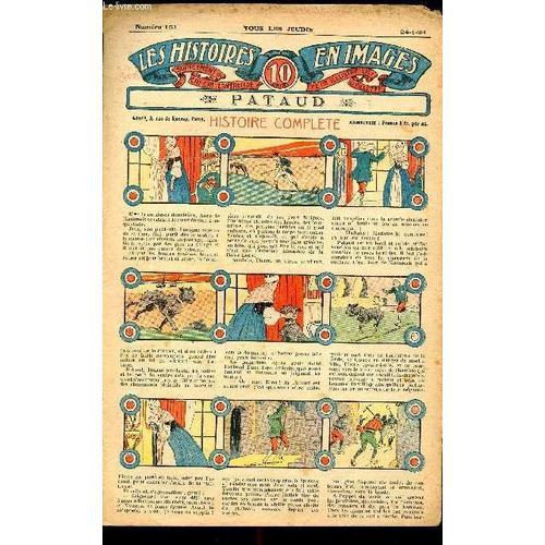 Histoires En Images - N° 151 - 24 Janvier 1924 - Pataud Par J. De N... on Productcaster.