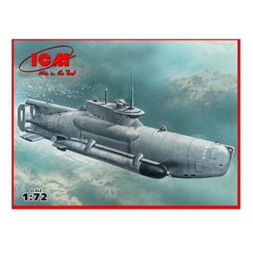 Icm Models Late U-Boot Type Xxviib Seehund Building Kit on Productcaster.