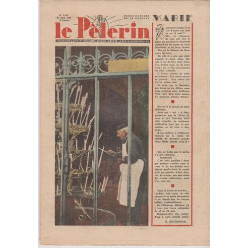 Le Pèlerin N°3 432 15 Août 1948 Marie on Productcaster.