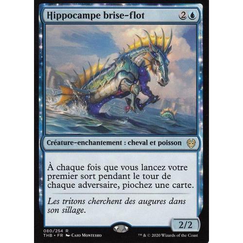 Hippocampe Brise- Flot - Mtg - Théros Par- Delà La Mort - R - 80/254 on Productcaster.