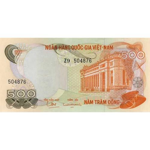 Billet Viet - Nam 500 Dong on Productcaster.