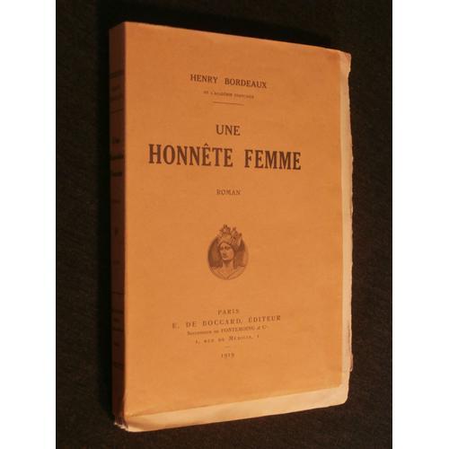 Une Honnête Femme on Productcaster.