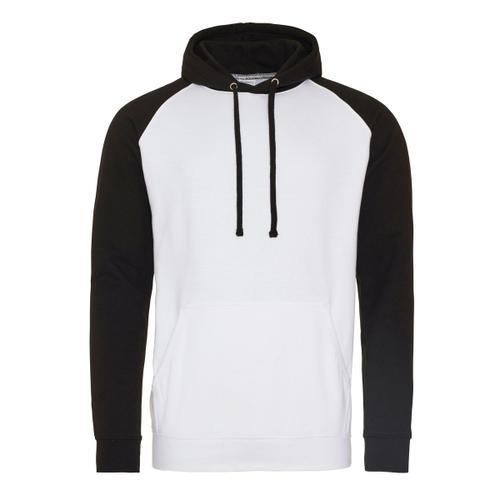 Sweat ? Capuche Contrast?E - Homme - Jh009 - Blanc on Productcaster.