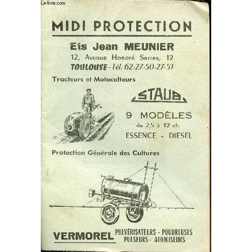 Catalogue Midi Protection Ets Jean Meunier Toulouse. on Productcaster.