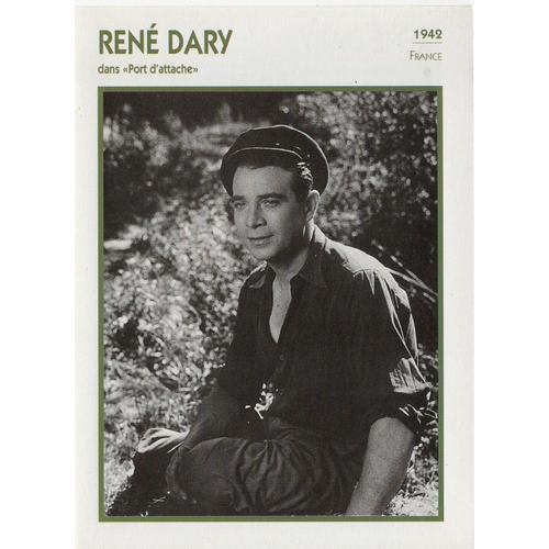 Fiche Portrait De Star René Dary on Productcaster.