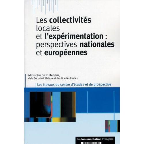 Les Collectivités Locales Et L'expérimentation - Perspectives Natio... on Productcaster.