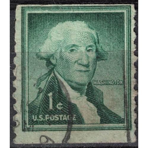 Etats Unis 1954 Oblitéré Used Président George Washington Su on Productcaster.