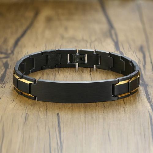 Vnox-Bracelet De Montre En Acier Inoxydable Pour Homme, Étiquette D... on Productcaster.