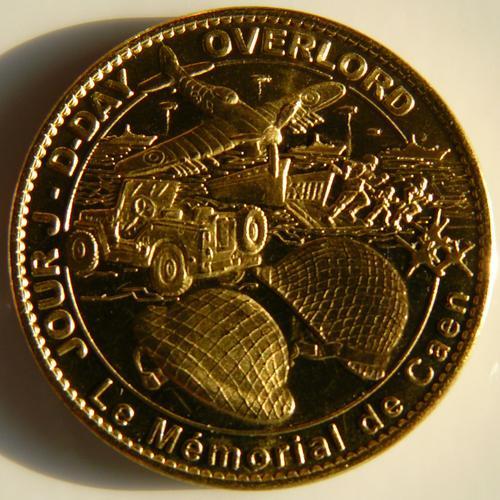 Jour J - Overlord - Le Mémorial De Caen - Médaille De Collection on Productcaster.