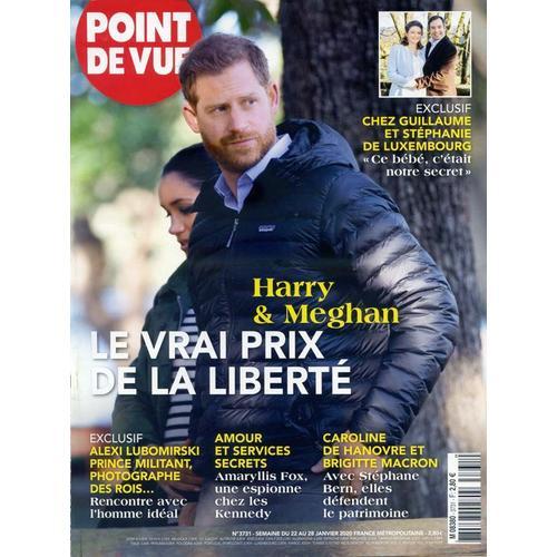 Point De Vue 3731 : Harry & Meghan : Le Vrai Prix De La Liberté on Productcaster.