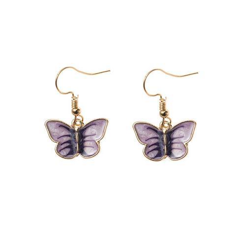 Lats ¿ Boucles D'oreilles En Forme De Papillon Pour Femmes, En Acry... on Productcaster.