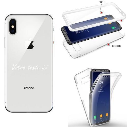 Coque Iphone Xs Max Integrale Texte Blanc Personnalisee on Productcaster.