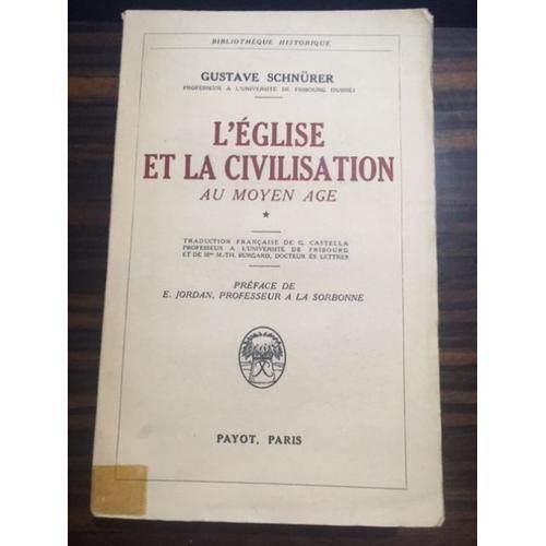 L'eglise Et La Civilisation Au Moyen Age Tome I on Productcaster.