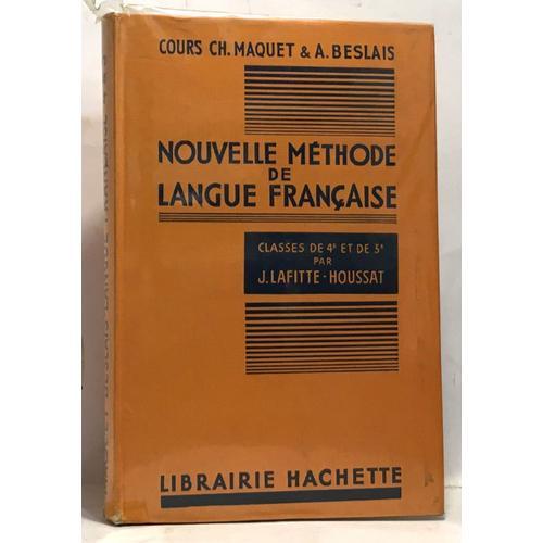 Nouvelle Méthode De Langue Française Classe De 4e Et De 3e De L'ens... on Productcaster.