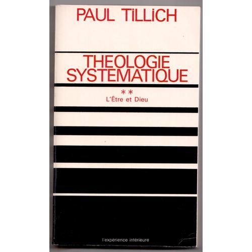 Théologie Systématique ** L'etre Et Dieu on Productcaster.