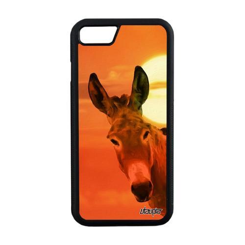 Coque Iphone 8 En Silicone Ane Tetu Aluminium Telephone Couché De S... on Productcaster.