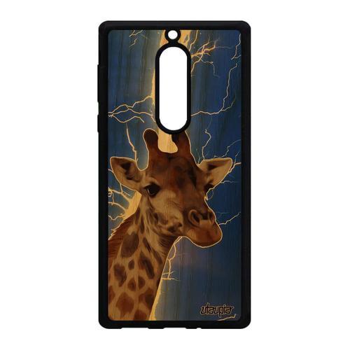 Coque Silicone Nokia 5 En Bois Girafe Housse Bleu Smartphone Origin... on Productcaster.