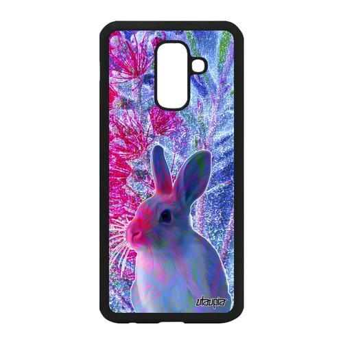 Coque A6+ Plus 2018 En Silicone Lapin Lièvre De Paques Nature Alu L... on Productcaster.