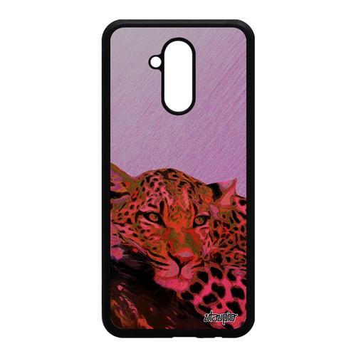 Coque Pour Mate 20 Lite En Silicone Leopard Guepard Jaguar Afrique ... on Productcaster.