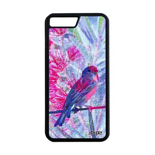 Coque Oiseau Antichoc Pour Iphone 8+ Plus Silicone Telephone Nature... on Productcaster.