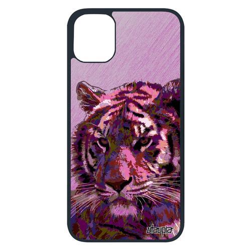 Coque Silicone Telephone Iphone 11 Pro Tigre Du Bengal Felin Multic... on Productcaster.