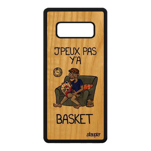 Coque Silicone De Protection Galaxy Note 8 Bois Veritable J'peux Pa... on Productcaster.