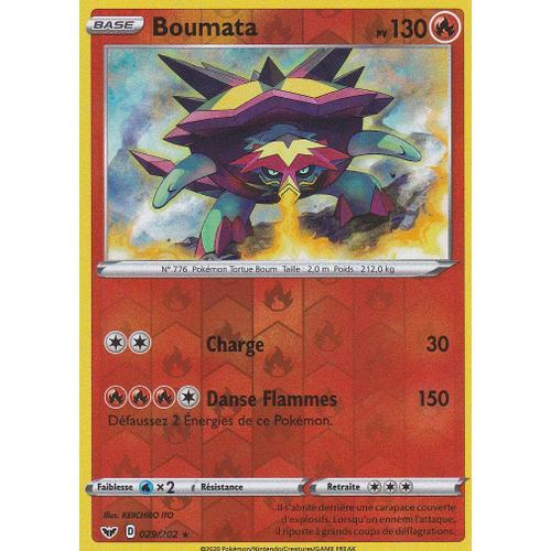 Carte Pokemon - Boumata - 029/202 - Holo Reverse - Épée Et Bouclier on Productcaster.