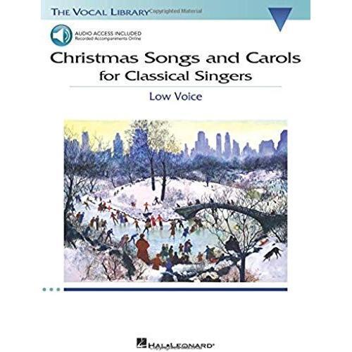 Christmas Songs And Carols For Classical Singers Low Voice With Onl... on Productcaster.