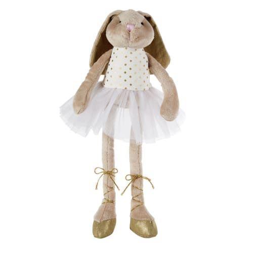 Doudou Lapin Justine Maisons Du Monde Peluche Danseuse Tutu Blanc P... on Productcaster.