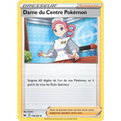 Dame Du Centre Pokémon - 176/202 - Epée Et Bouclier on Productcaster.