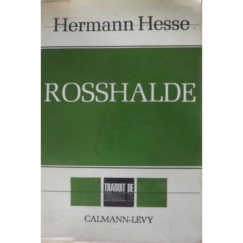 Rosshalde - Traduit De L'allemand Par P. Hofer-Bury - Traduit De...... on Productcaster.