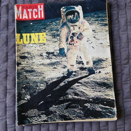 Paris Match - Lune : Numero Historique - N°1058 on Productcaster.