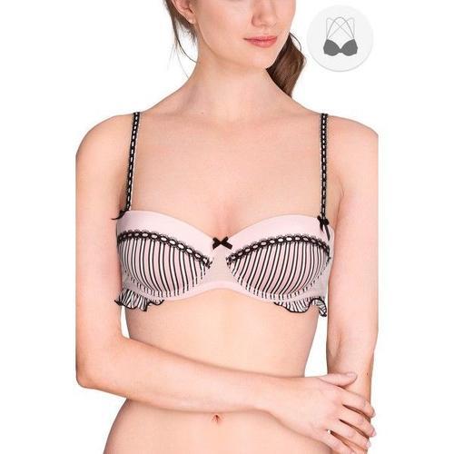 Soutien-Gorge Balconnet Rose on Productcaster.