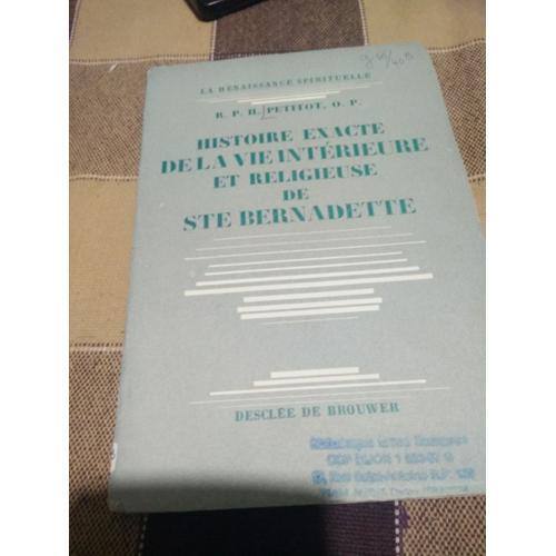 Histoire Exacte Des Apparitions De N.-D. De Lourdes A Bernadette on Productcaster.