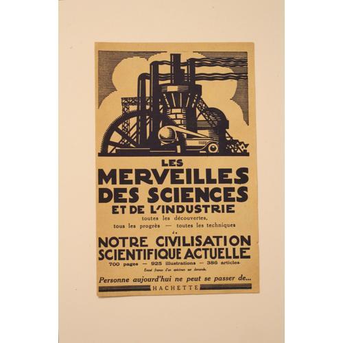 Flyer Publicitaire 1926 De La Librairie Hachette on Productcaster.