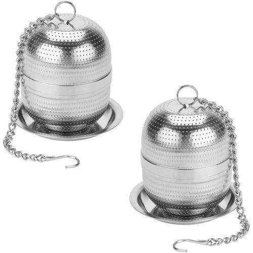 Lot De 2 Boules À Thé Avec Maille, Passoire À Thé Pour Thé, Épices ... on Productcaster.