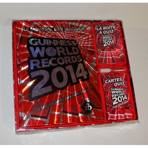 Jeu De Societe Guinness Des Records 2014 Livre + Petit Livret + Sab... on Productcaster.