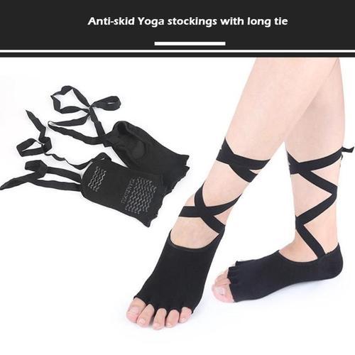 1 Paire Femmes Professionnel Anti-Derapant Bandage Sport Yoga Chaus... on Productcaster.