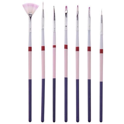 7 Pieces Nail Art Conception Pointille Peinture Dessin Stylo Brosse... on Productcaster.