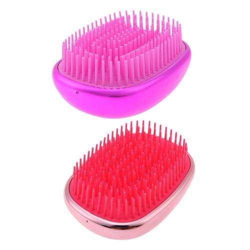 Enchevêtrement Brosse À Cheveux Forme D'oeuf Brosse À Cheveux Anti ... on Productcaster.