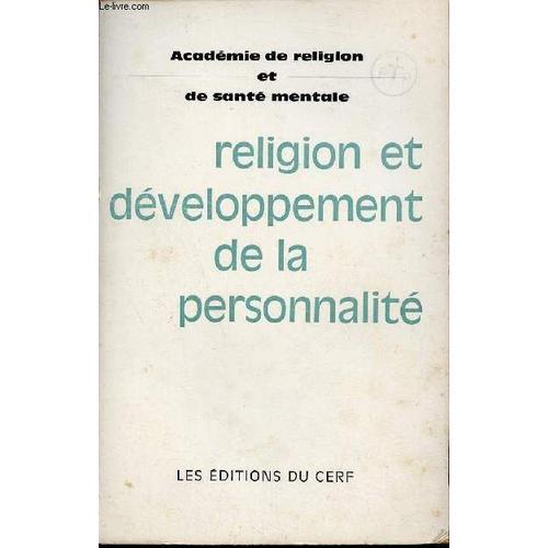 Religion Et Développement De La Personnalité - Compte Rendu Du 2e C... on Productcaster.