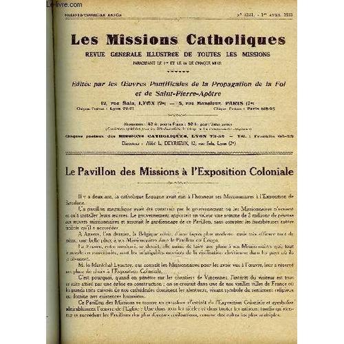 Les Missions Catholiques N° 3131 - Le Pavillon Des Missions A L Exp... on Productcaster.