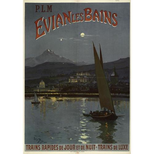 Affiche Evian Les Bains on Productcaster.