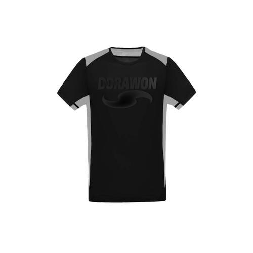 Dorawon, Tee-Shirt Sport Bicolore Mesh Taille 3xl, Noir Et Gris on Productcaster.