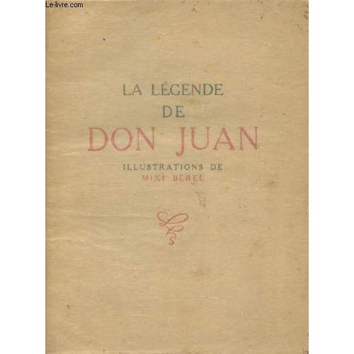 La Légende De Don Juan (Les Âmes Du Purgatoire) on Productcaster.