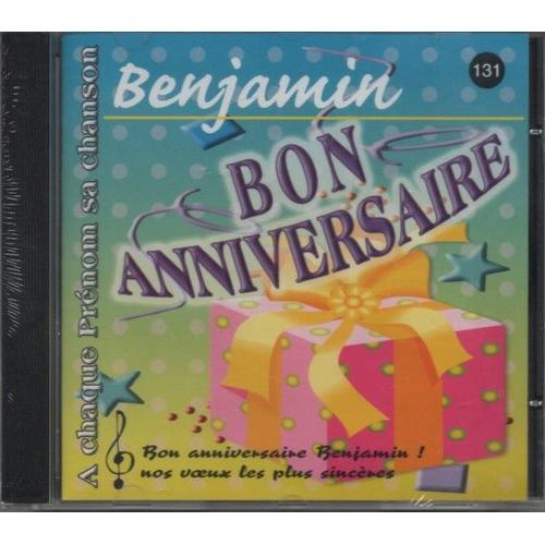 Bon Anniversaire Benjamin on Productcaster.